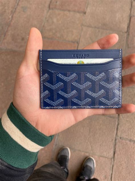 blue goyard card holder replica|fake goyard card holders.